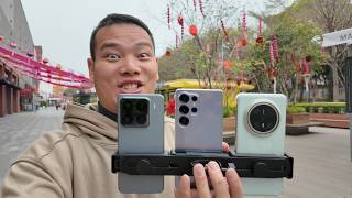 Galaxy S25 Ultra vs Huawei Mate 70 Pro+ vs Xiaomi 15 Pro - Camera Battle