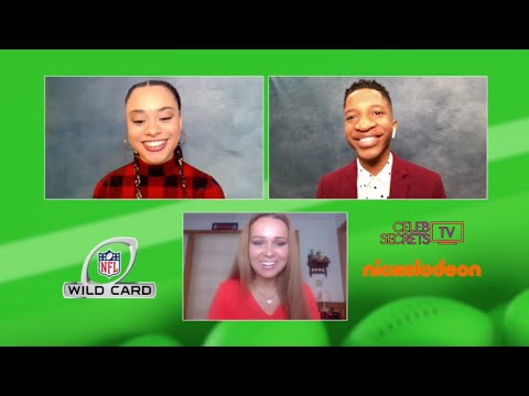 Watch All That Stars Gabrielle Nevaeh Green And Lex Lumpkin Talk Hosting The Nfl Wild Card Game On Nickelodeon Celeb Secrets