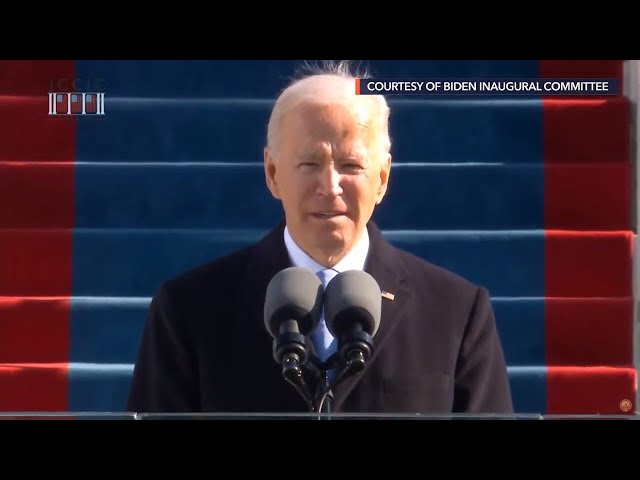 Joe Biden sworn in as 46th US president