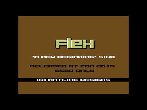 SID music: Flex - A New Beginning (SIDFX 8580 dual mono bx_🎧)