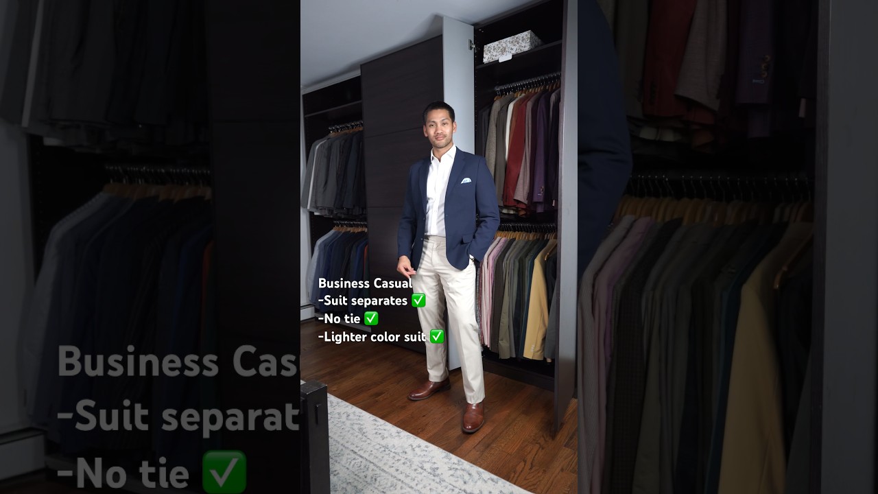Business Casual vs Business Professional Outfits