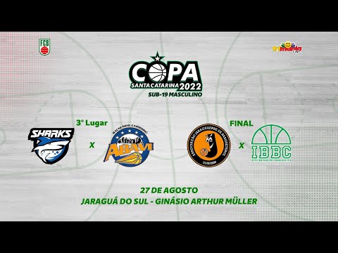 FINAIS | COPA SC SUB-19 MASCULINA DE BASQUETE 2022
