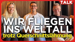 Vor Raketenflug: Michi Benthaus trotzt Rollstuhl & Hans Königsmann von SpaceX zu Blue Origin