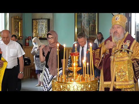 Всебелорусская молитва прошла в соборе Петра и Павла областного центра видео