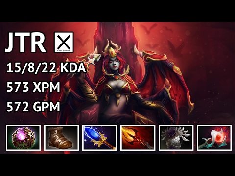 Queen of Pain - solo mmr highlights