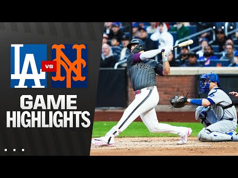 Dodgers vs. Mets Game Highlights (5/25/25) | MLB Highlights