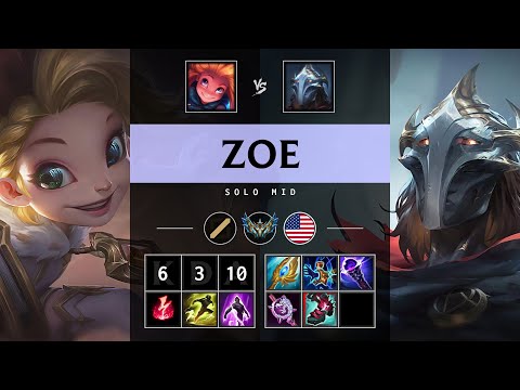 Zoe Mid vs Viktor - NA Challenger Patch 25.11