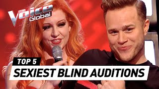 The most FLIRTY Blind Auditions on The Voice