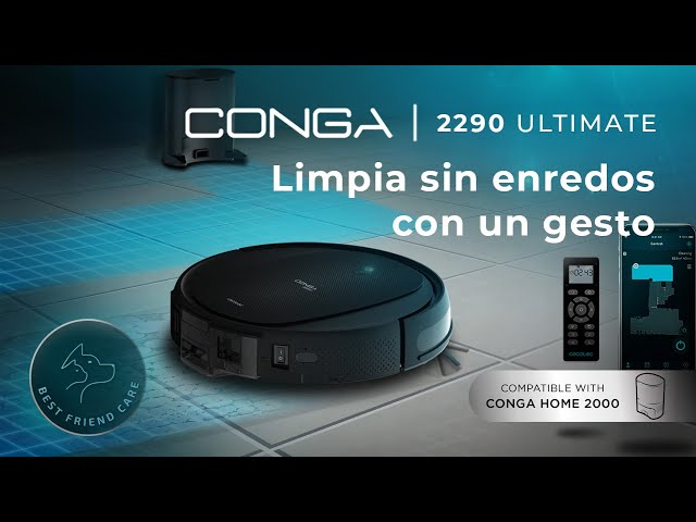 Cecotec Conga 2290 Ultimate Robot Aspirador Reacondicionado video