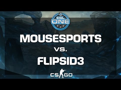 CS:GO - mousesports vs. Flipsid3 [Dust 2] - ESL One 2015 Katowice - EU Qualifiers