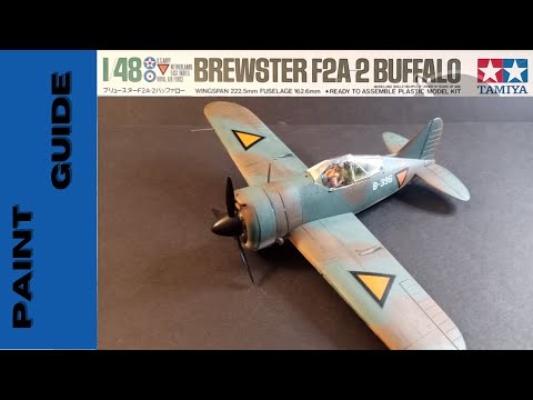 Paint Guide - Tamiya F2A-2 Buffalo in 1/48