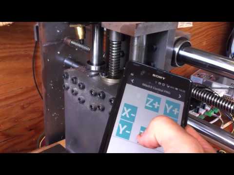 Wireless mpg for mach3 cnc android