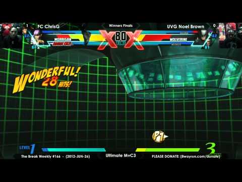The Break #166 - UMvC3 WF - FC ChrisG VS UVG Noel Brown