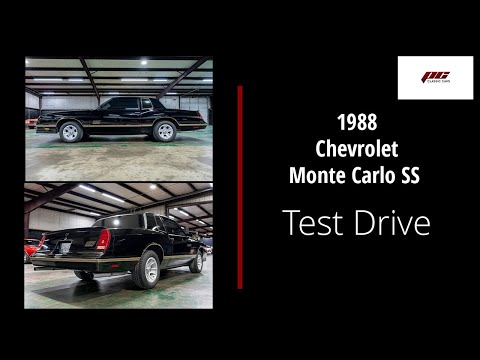 1988 Monte Carlo SS Drive Review |  PC Classic Cars #121110
