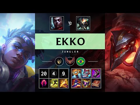 Ekko Jungle vs Skarner - BR Grandmaster Patch 25.10
