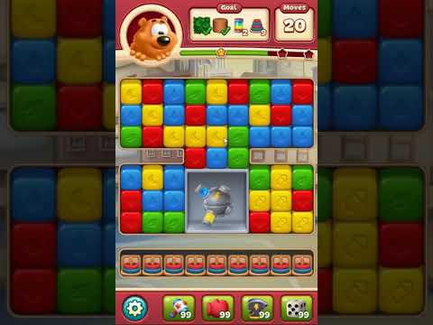 Toon Blast Level 3328 NO BOOSTERS - A S GAMING ✔️