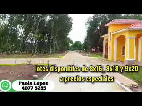 RESIDENCIALES PALMERAS SAN JOSE EL IDOLO LOTES PLANOS CON FINANCIAMIENTO PROPIO