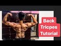 BACK TRICEPS | FULL TUTORIAL VIDEO | akshat fitness