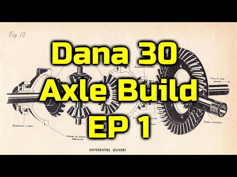 98 XJ Dana 30 Axle Build - Episode 1