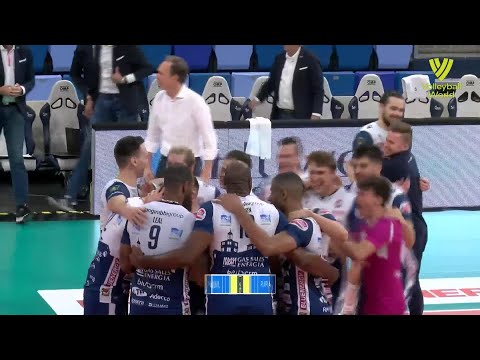 Allianz Milano vs. Gas Sales Bluenergy Piacenza - FIVB - SuperLega - Match Highlights