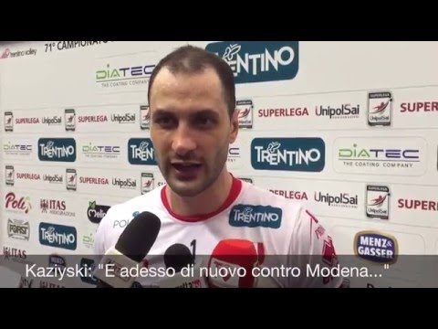 Daniele Mazzone e Kaziyski a Trentino Volley Tv dopo gara 5 con Molfetta