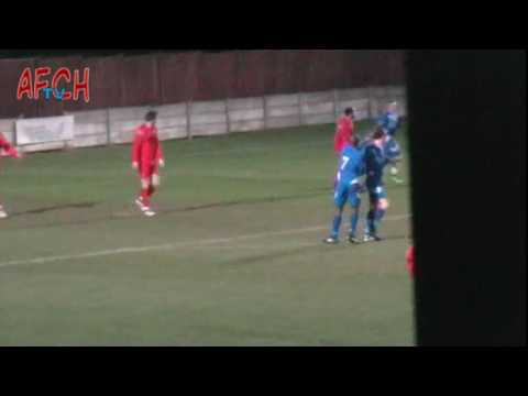 Aveley 3 AFC Hornchurch 1 aet (01 Feb 10) League Cup - Tuohy goal