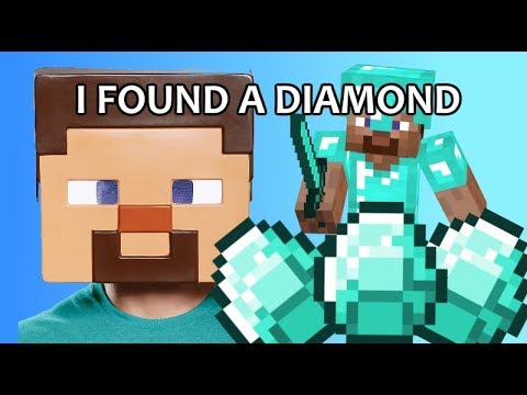 "I Found a Diamond" - #Minecraft #Parody song