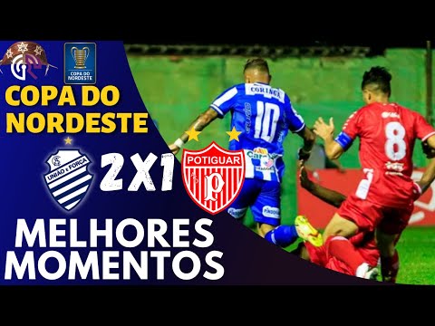 Gols e lances de CSA x Potiguar