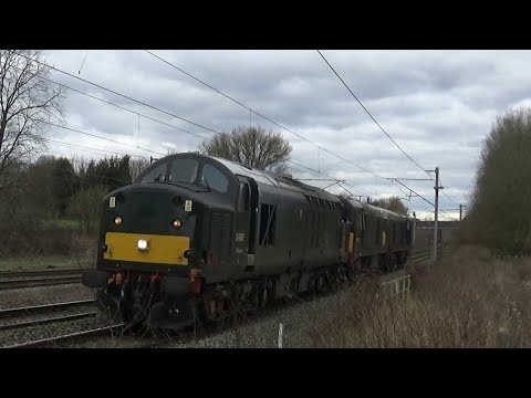37521 With 20107 & 20096 at Bamfurlong - 14th March 2025