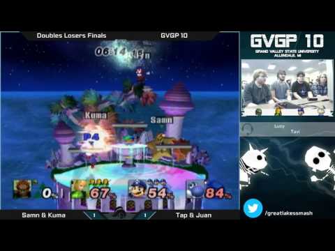 GVGP 10 Project M Doubles Losers Finals - Samn & Kuma vs. Tap & Juan
