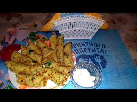 Блины из кабачков