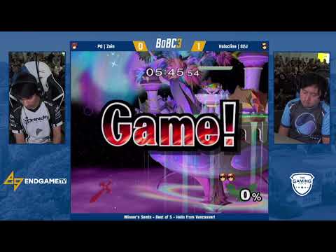 PG Zain (Marth) vs  Halocline S2J (Falcon) | Winners Semifinals | Battle of BC 3