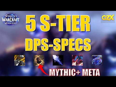 Midnight Mythic+: These 5 DPS classes will be played by EVERYONE (S-TIER Meta Prediction)