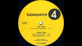 Subsequence - Recombination (Trance 1993)