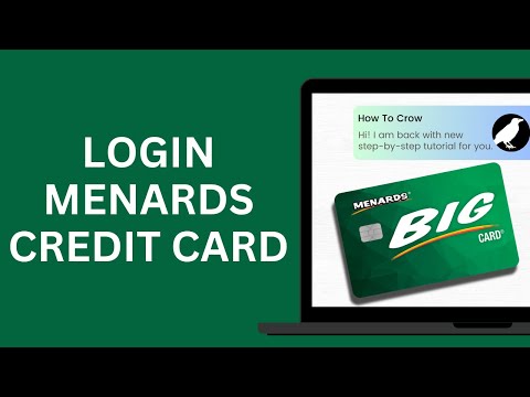 Menards Credit Card Login