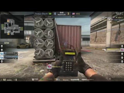 NRG's ptr Gets a Molotov to the Face Clutch | CS:GO GAMEPLAY HIGHLIGHT