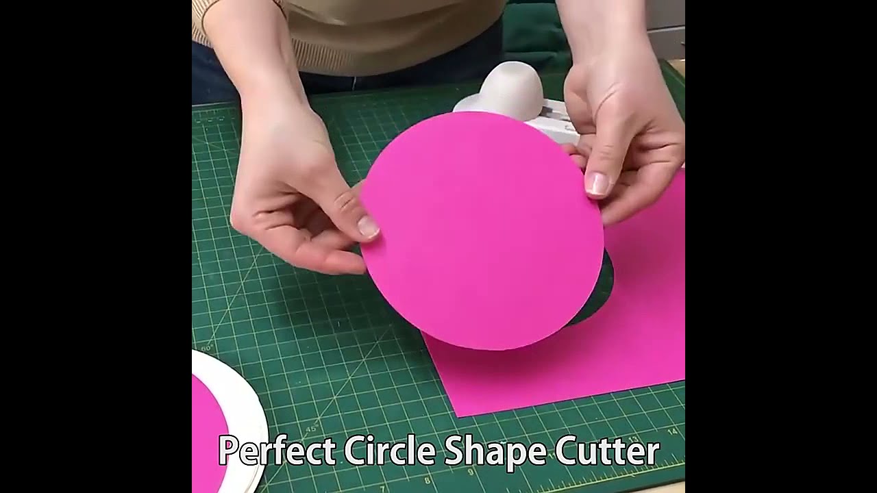 Perfect Circle Shape Cutter Handicraft Cutting Tools Round Cutting Knife Patchwork Compass Circle Sc