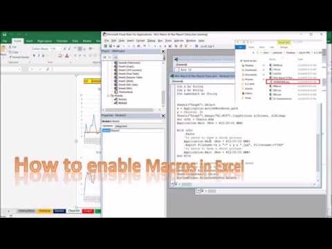 How to enable macros in Excel 2016
