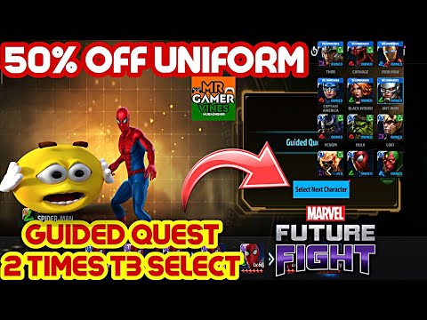 2 times T3 GUIDED QUEST 🤫 in Marvel future fight Mr GAMER VINES Hindi 👍