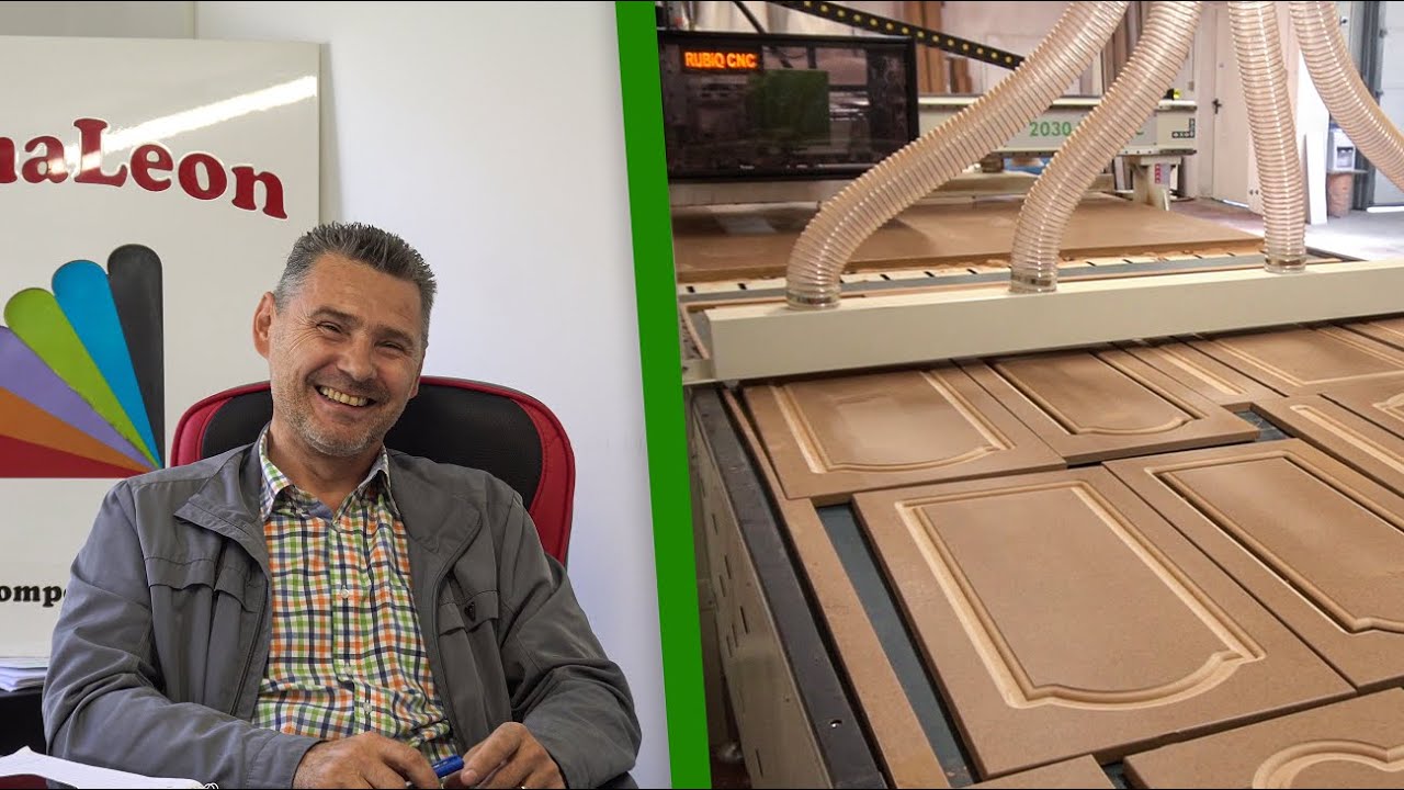 Debitare si frezare fronturi din MDF | RUBIQ CNC - GamaLeon