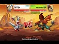 Dragon City Lady Dragon Fighting Lady Dragon VS High Dragon Skill Dragon City Game