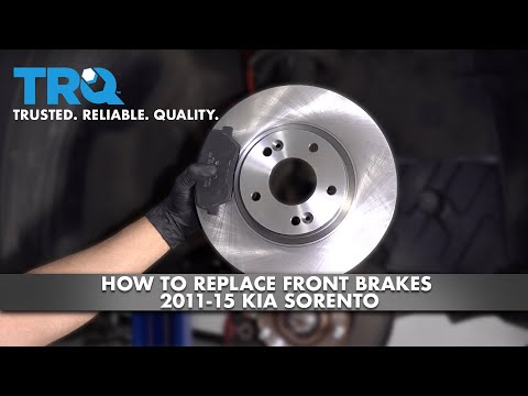 How To Replace Front Brakes 2011-15 Kia Sorento
