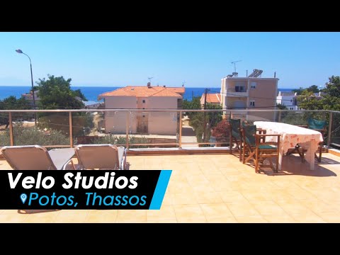 Velo Studios, private accommodation in city Potos, Greece - Video