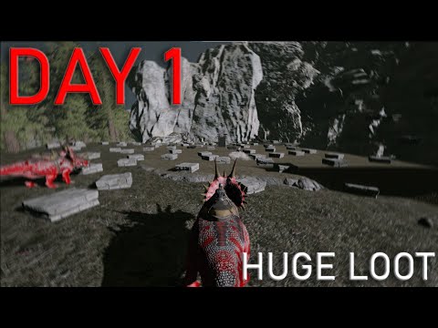 Wiping an Oil Cave Day 1 For Crazy Profit | INX 2MAN!  - ARK PVP