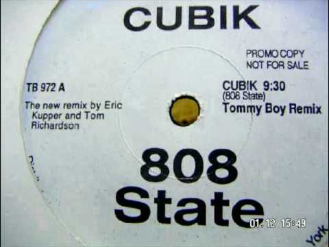 808 STATE - Cubik (tommy boy remix) (WHITE LABEL)