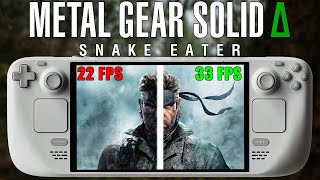 This Mod Makes Metal Gear Solid Δ Finally Playable on Steam Deck!