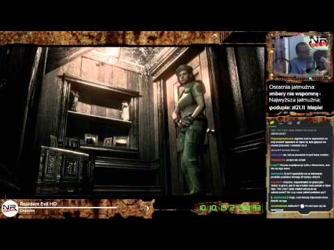 Resident Evil HD Part 3 (Hitbox.tv) - NRGeek Stream #19