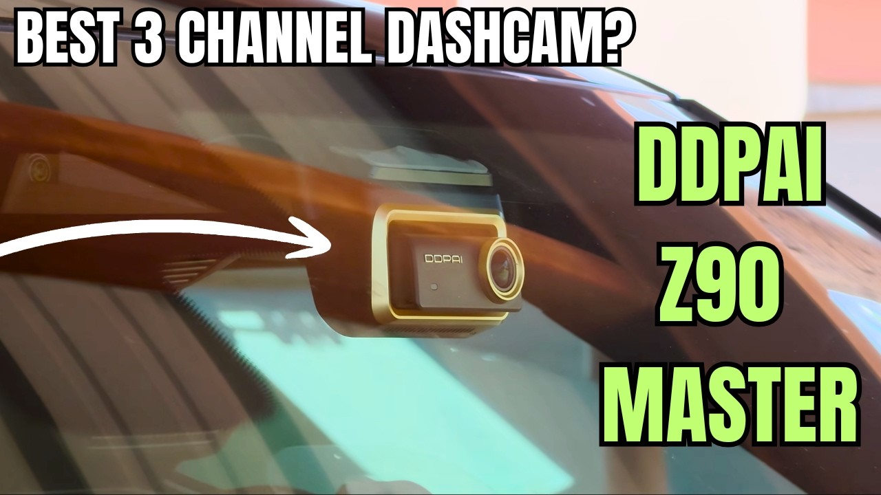DDPAI Z90 Master Review - The Premiere 3 Channel Dashcam for Maximum Protection and Convenience