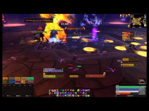 World Of Warcraft - Heart Of Fear: Amber-Shaper Un'sok 10 man Normal (Warlock Perspective)