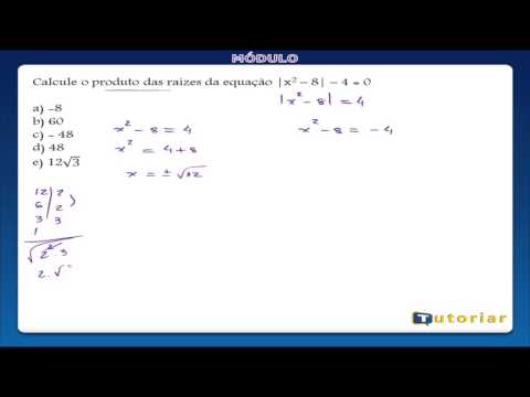Exercício de Matemática - Função Modular | Tutoriar